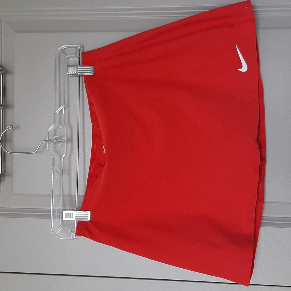 Red Nike Golf Skirt